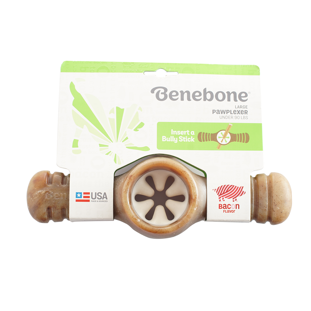 Benebone Toy Pawplex Bacon Large