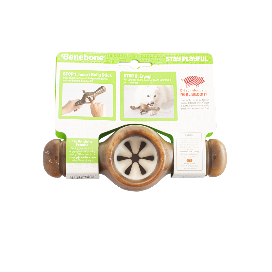 Benebone Toy Pawplex Bacon Small