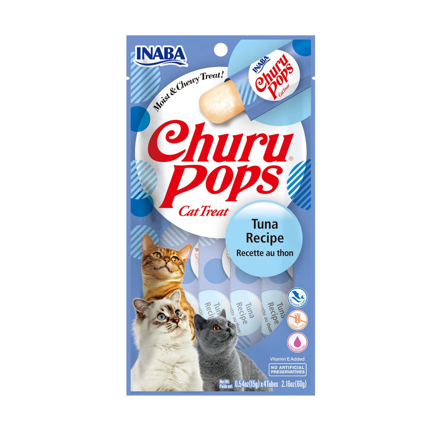 Inaba Churu Pops Tuna Recipe Cat Treat 60g