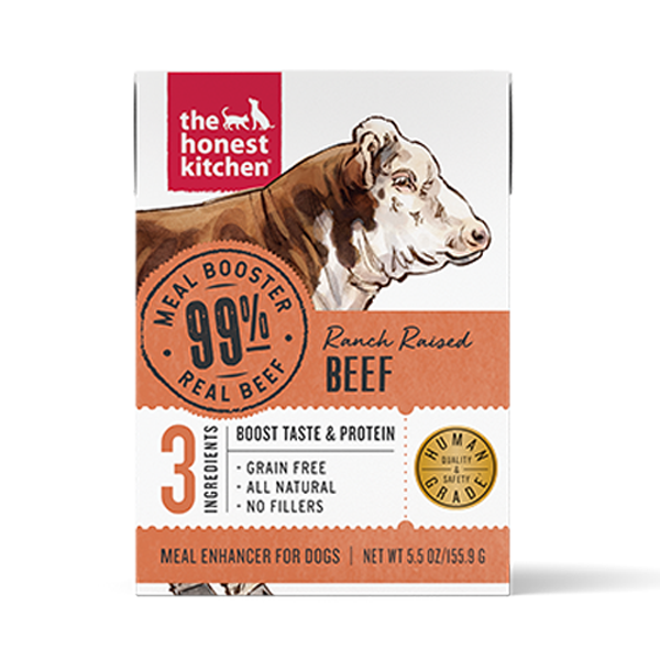 The Honest Kitchen Dog Treat Meal Boost Beef 156g