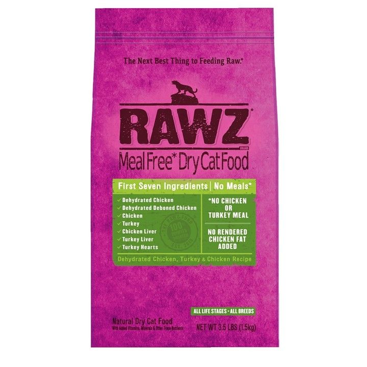 Rawz Dry Cat Food Meal Free Chicken & Turkey 1.5kg