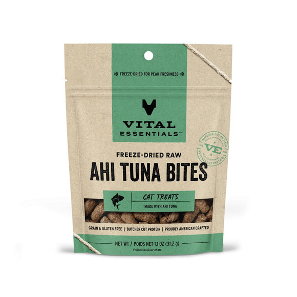 Vital Essentials Freeze-Dried Raw Ahi Tuna Cat Treats 31.3g