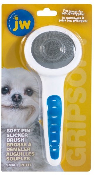 JW Gripsoft Slicker Brush with Soft Pin Small
