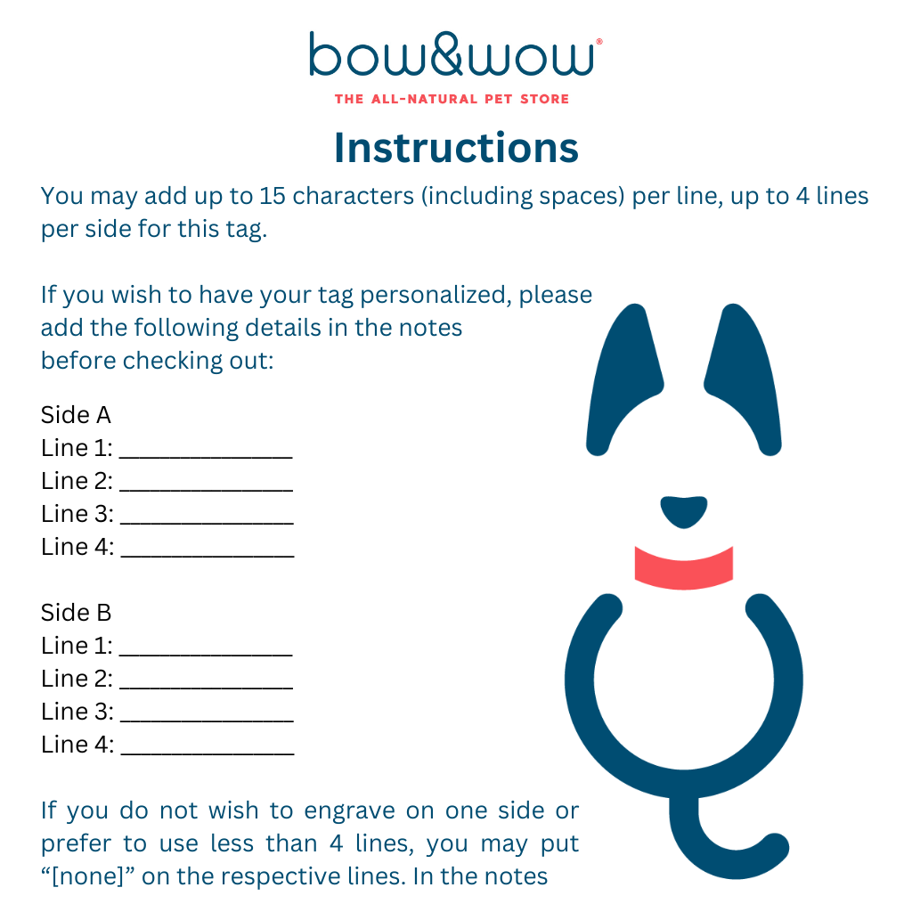 My Family Basic Aluminum Small Blue Circle Pet ID Tag