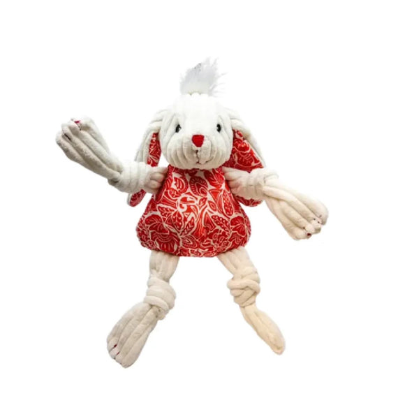 Hugglehounds Small Lucky Rabbit Knottie Toy