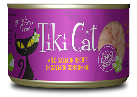 Tiki Cat Hanalei Luau Wild Salmon 170g