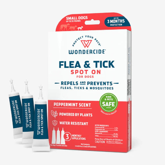 Wondercide Flea and Tick Spot-On for Small Dogs