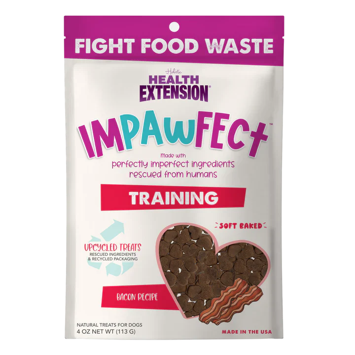 Health Extension Impawfect Bacon Soft Baked Training Treats 113g