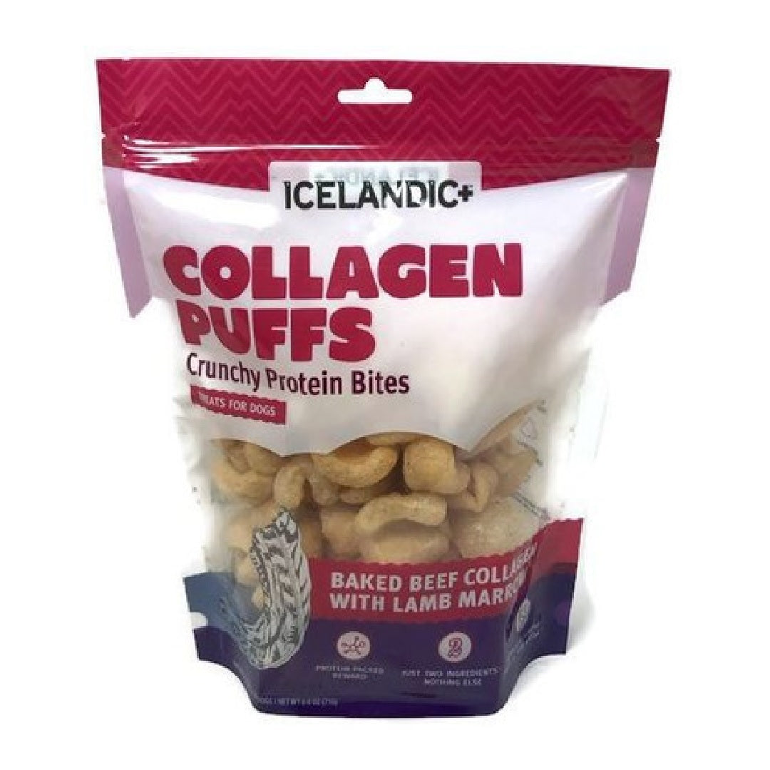 Icelandic+ Dog Treat Collagen Puff Marrow37g