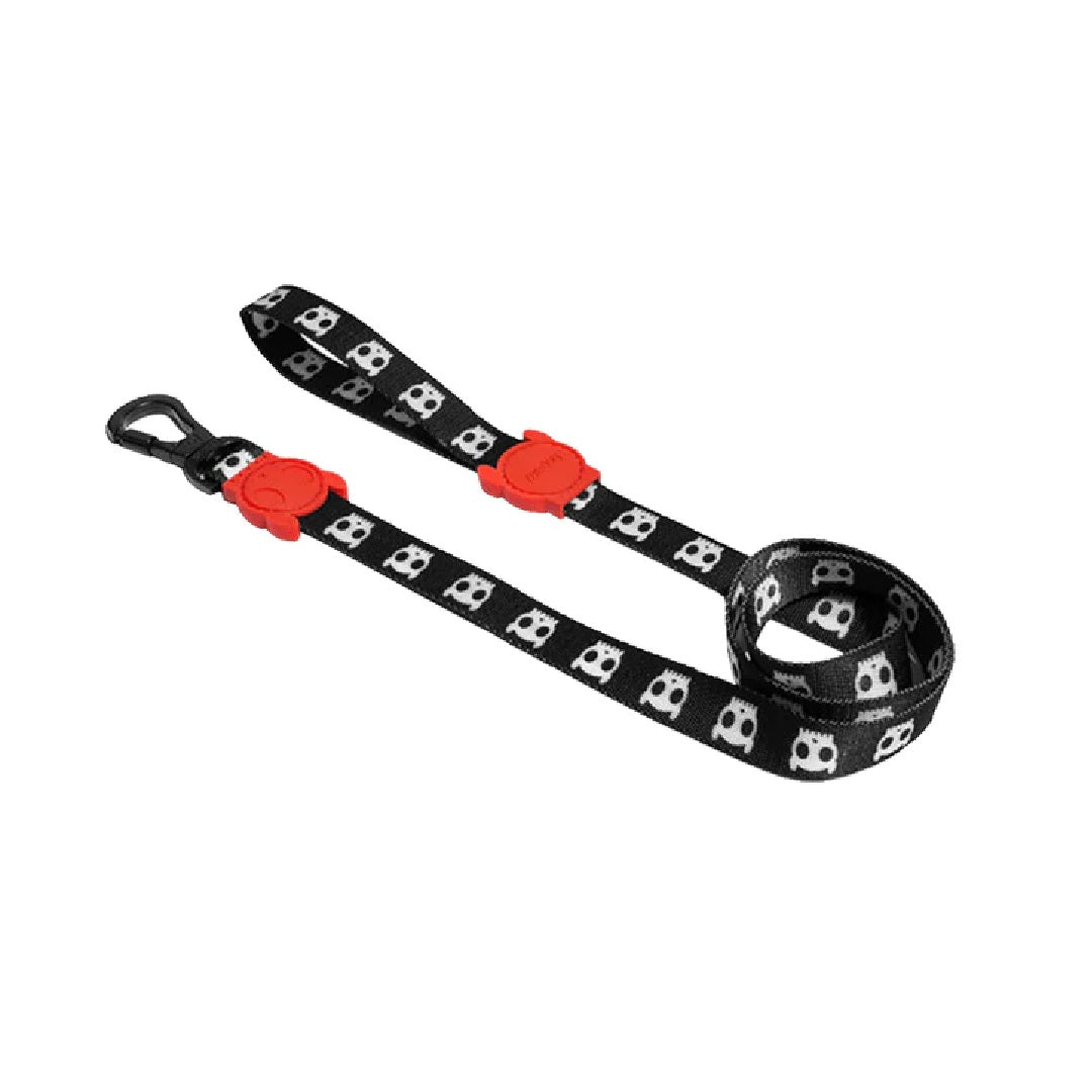 Zee Dog Leash Skull 2 Large