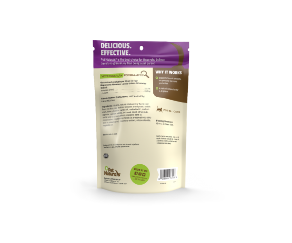 Pet Naturals Cat L-Lysine Chews 60ct