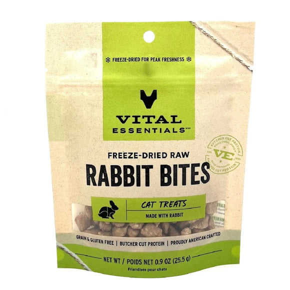 Vital Essentials Freeze-Dried Raw Rabbit Bites 25.5g