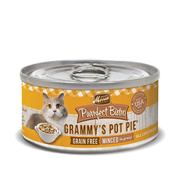 Merrick Purrfect Bistro Grammy's Pot Pie Cat Food 156g