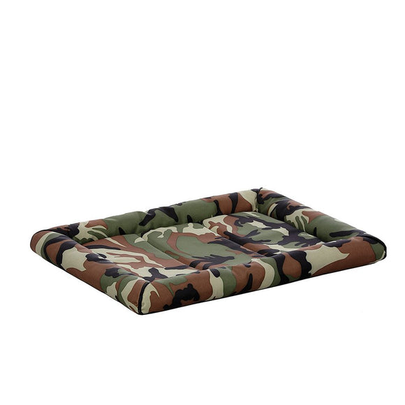 Midwest Homes for Pets Quiet Time Bed Maxx Camo Green 24in