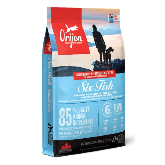 Orijen Six Fish Dry Dog Food 11.4kg