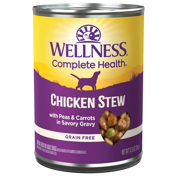 Wellness Chicken Stew Canned Dog Food 354g