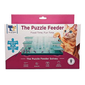 Doc & Phoebe Cat Toy Puzzle Feeder 4.25 In