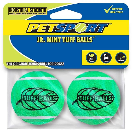 Petsport Tennis Ball Mint Junior 2 Pack