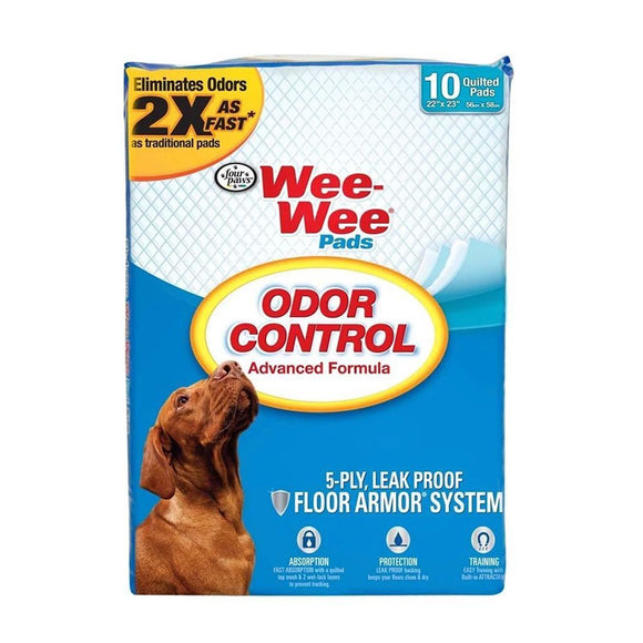 Four Paws Wee Wee Pad Odor Control 10 ct