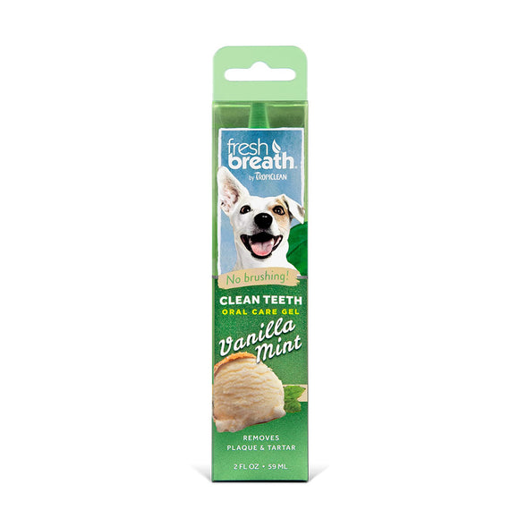 Tropiclean Dental Care Fresh Breath Oral Gel Vanilla Mint 59ml