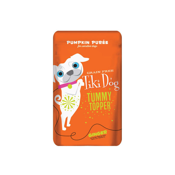 Tiki Dog Tummy Topper Pumpkin Ginger 1.5oz