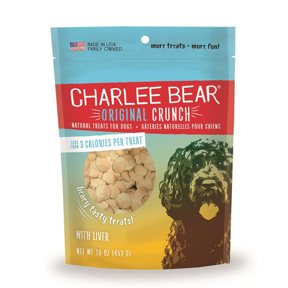 Charlee Bear Original Crunch Liver 453g