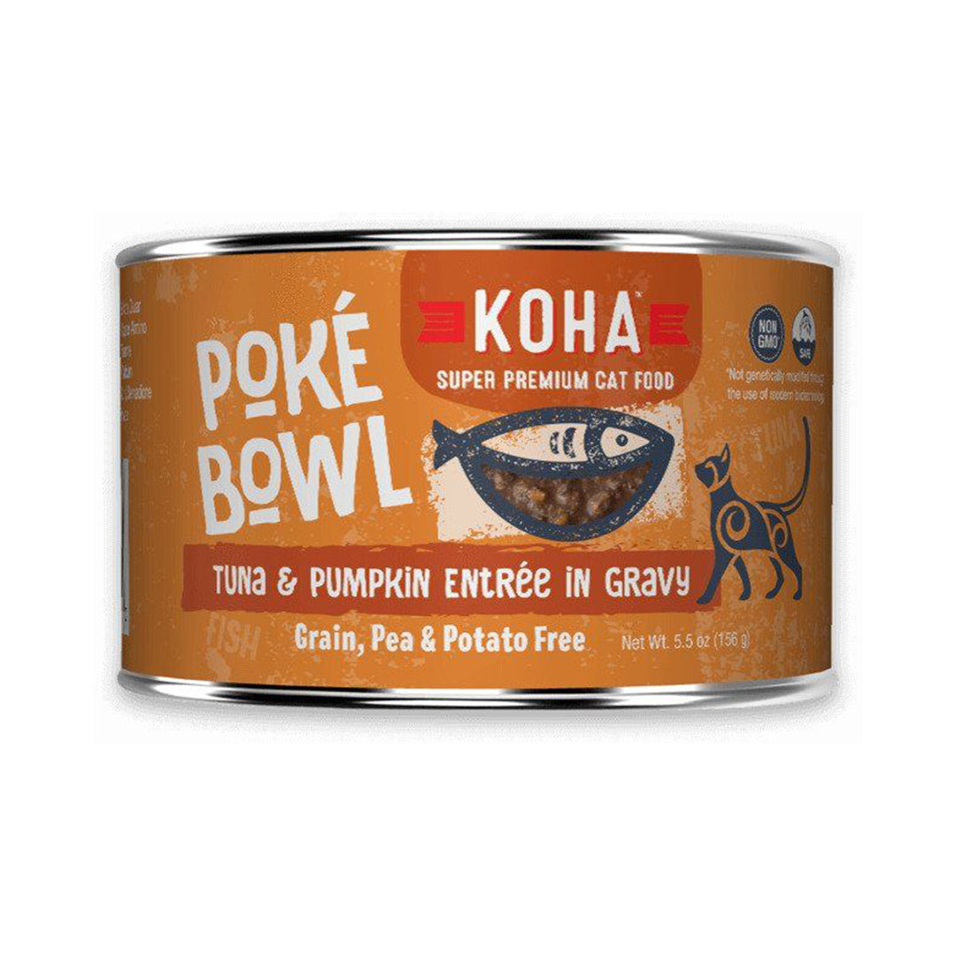 Koha Cat Canned Food Poke Tuna Pumpkin 156 g Bow Wow