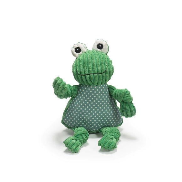 Hugglehounds Fergie Frog Knottie Toy Large