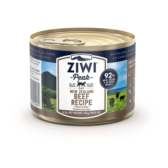 Ziwi Peak Cat Canned Food Beef Recipe 185g