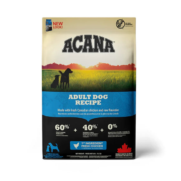 Acana Heritage Adult Dry Dog Food 11.4 kg
