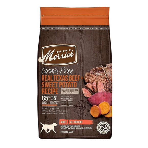 Merrick Dry Dog Food Grain-free Texas Beef & Sweet Potato 1.8kg