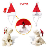 Puppia Santa's Hat Red Large