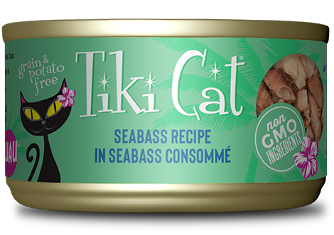 Tiki Cat Oahu Luau Seabass 80g