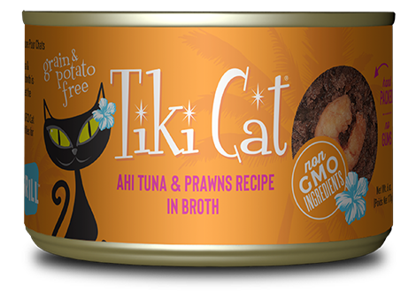 Tiki Cat Manana Grill Ahi Tuna & Prawns 170g
