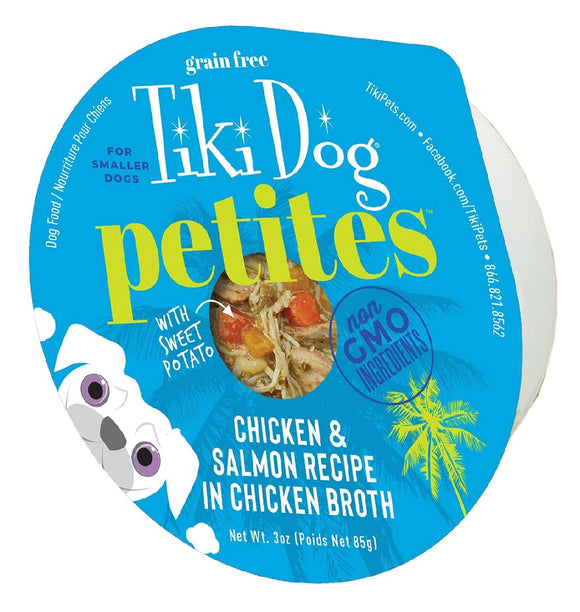 Tiki Dog Aloha Petites Chicken and Salmon 85g