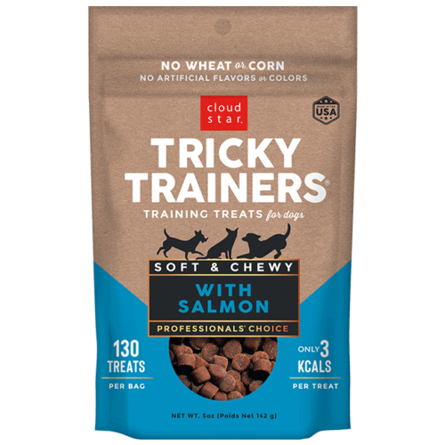 Cloud Star Tricky Trainers Soft & Chewy Salmon 142g