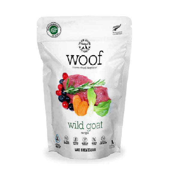 Woof Freeze-Dried Wild Goat Dog Food 50g