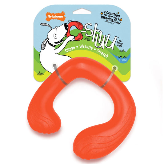 Nylabone C-Shuu Interactive Dog Toy for Small Dogs