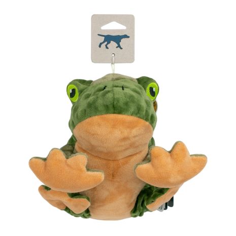 Tall Tails Plush Animated Frog Dog Toy 23cm