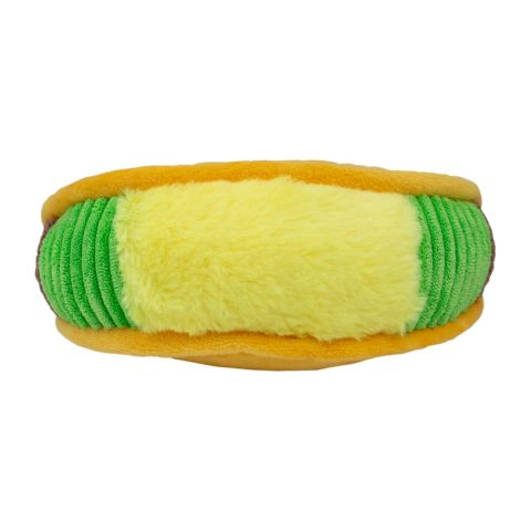 Territory Taco Dog Plush Squeaker Toy 15cm