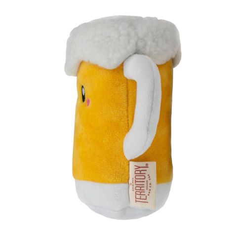 Territory Beer Dog Plush Squeaker Toy 16.5cm