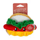Territory Hotdog Hide-and-Treat Dog Plush Toy 20cm