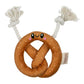 Territory Pretzel Hide-and-Treat Dog Plush Toy 17.8cm