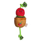 Territory Tomato Treat-and-Tug Dog Toy 38cm