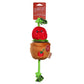 Territory Tomato Treat-and-Tug Dog Toy 38cm