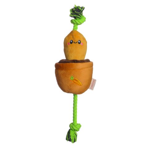 Territory Carrot Treat-and-Tug Dog Toy 38cm