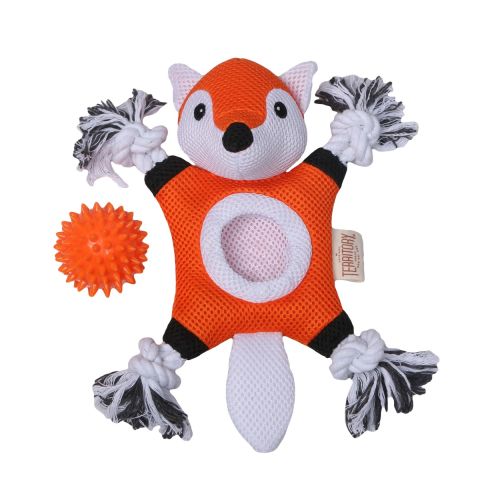 Territory Fox 2-in-1 Dog Toy 25cm