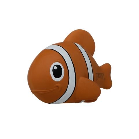 Territory Latex Squeaker Clown Fish Dog Toy 11.4cm