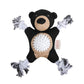 Territory Black Bear 2-in-1 Dog Toy 23cm