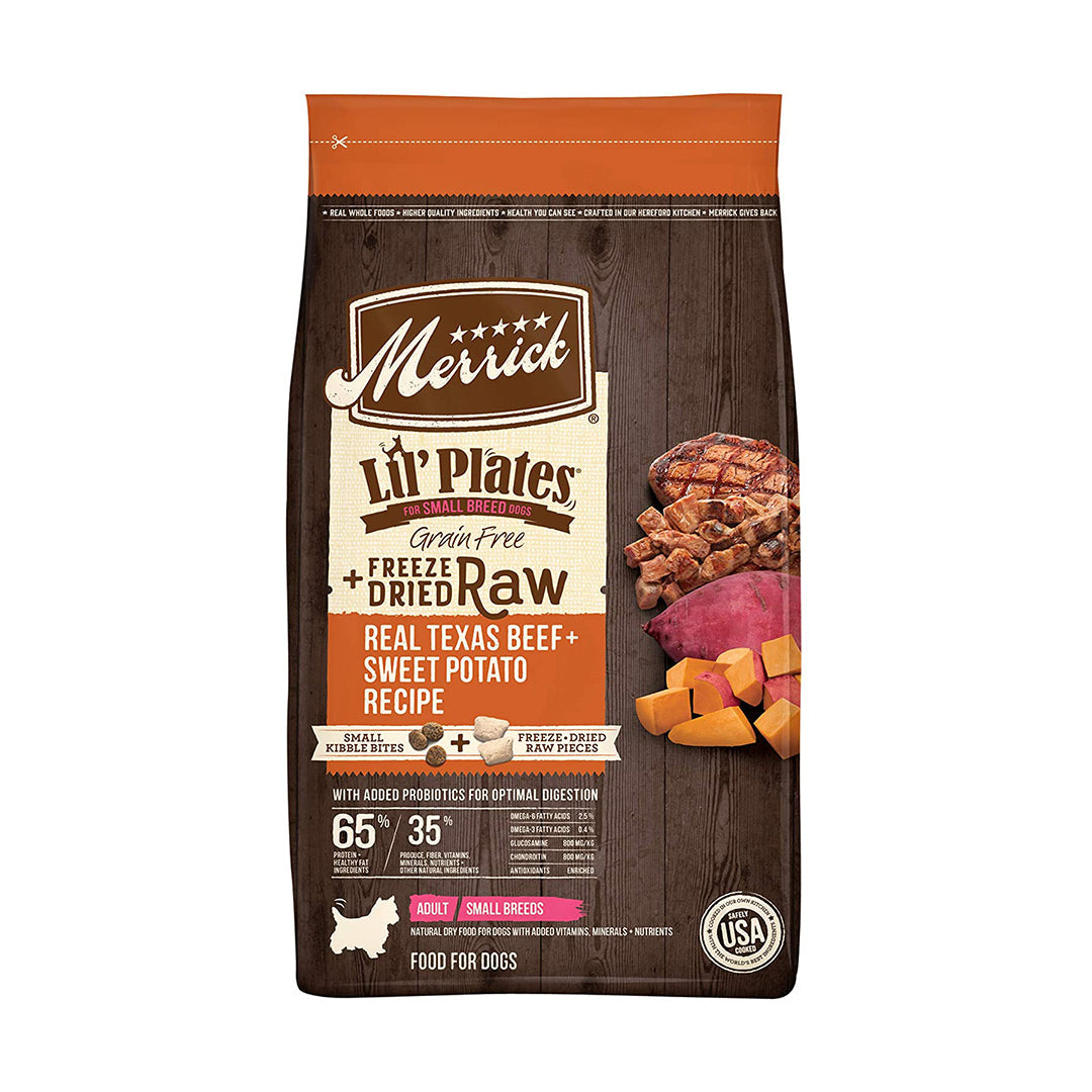 Merrick Dry Dog Food Lil Beef + Sweet Potato 5.4kg – Bow and Wow Online